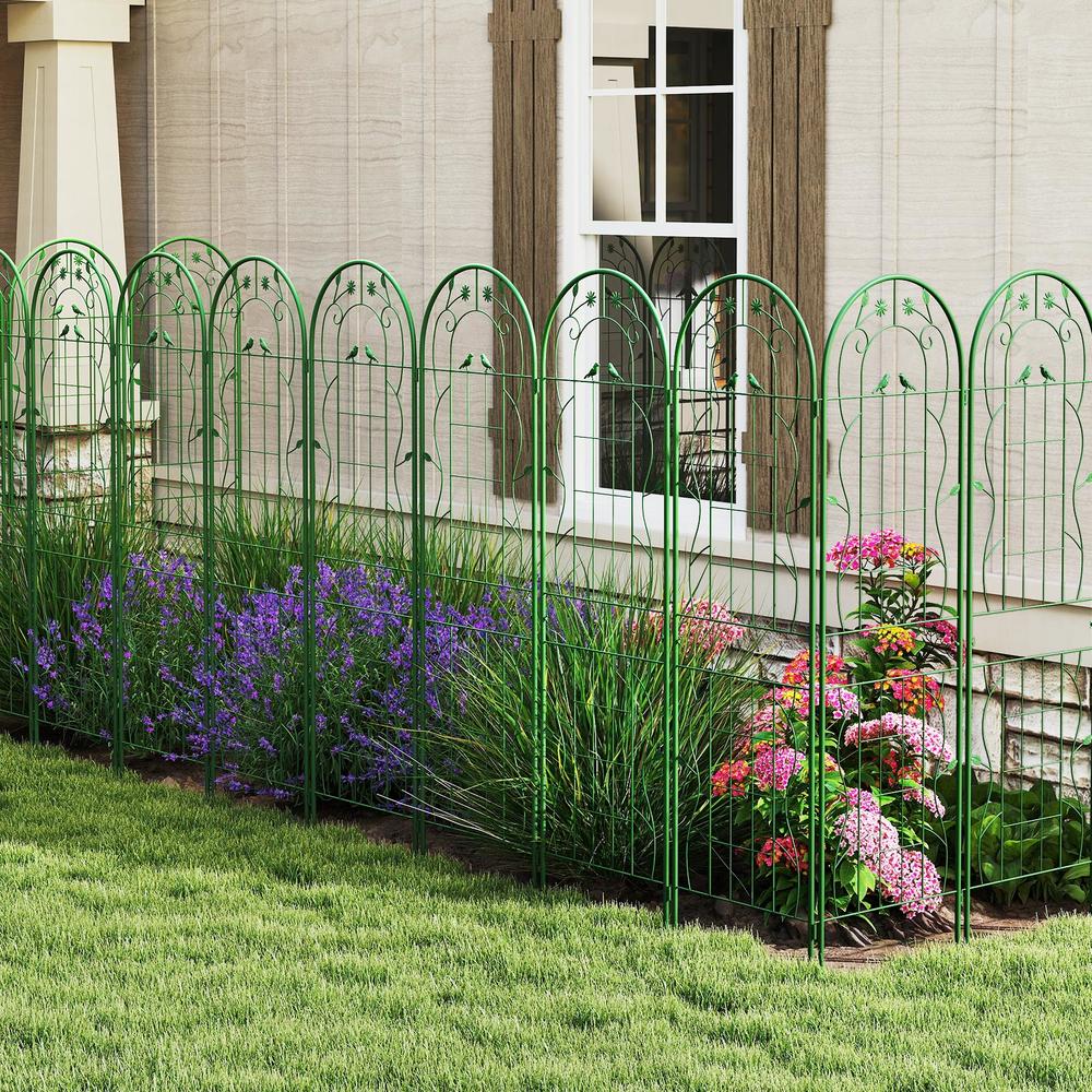 4 Pack 71 X 20 Inches Metal Ga - Plants X recension och pris