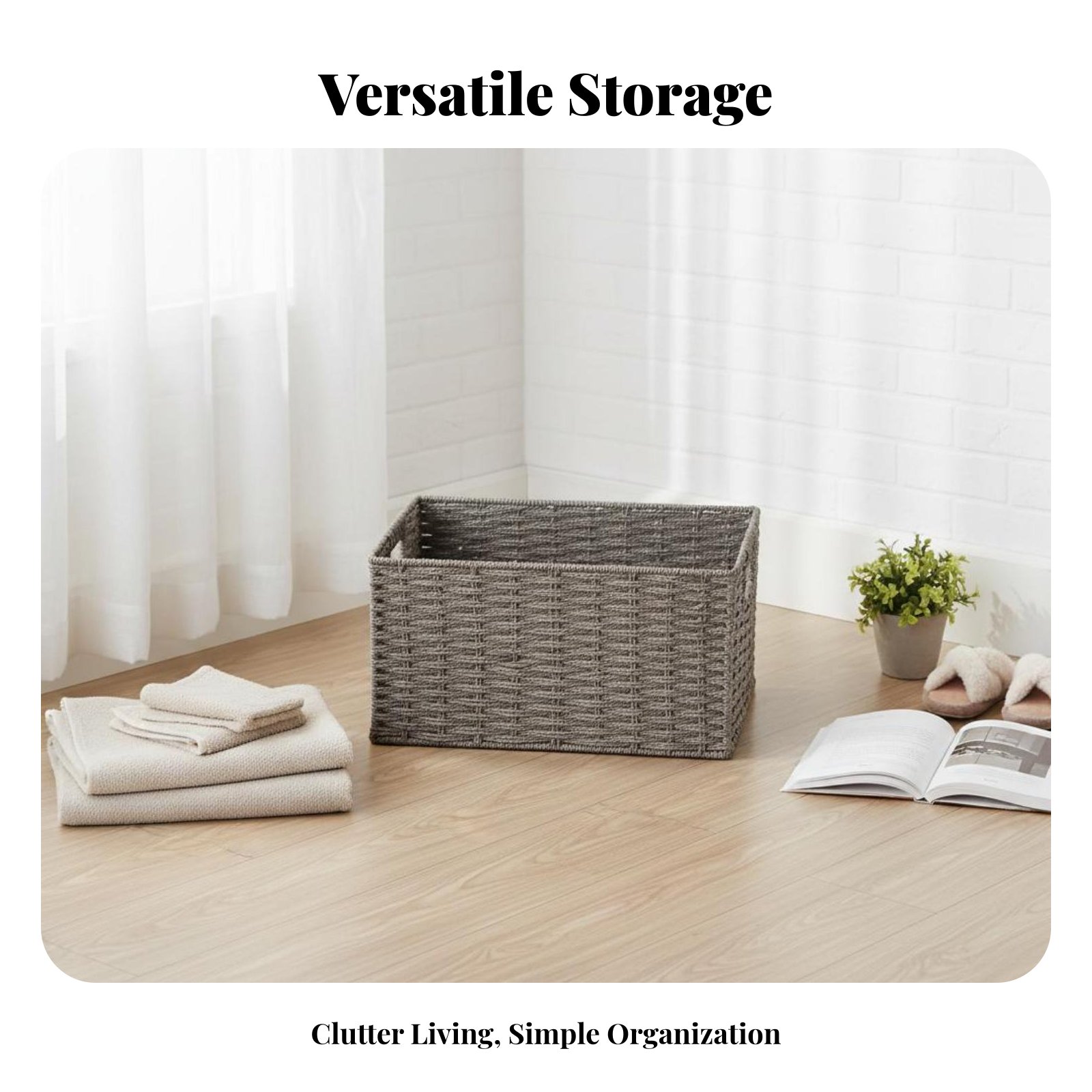 Woven Storage Container Japane - Is Plant Parent Free To Use recension och pris