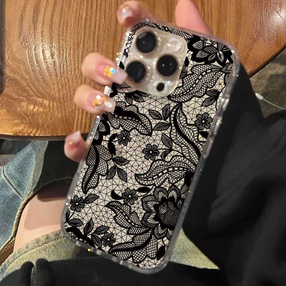 Lace Flowers INS Clear Phone C - Plants X recension och pris